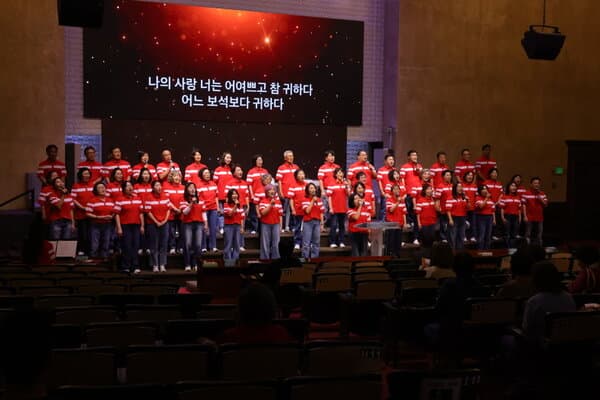 북부교구 남녀선교회 헌신예배